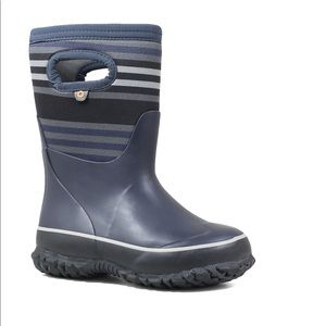 Bogs Grasp Stripe Waterproof Boots Toddler Size 8
